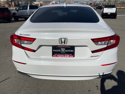 2020 Honda Accord Sedan Sport