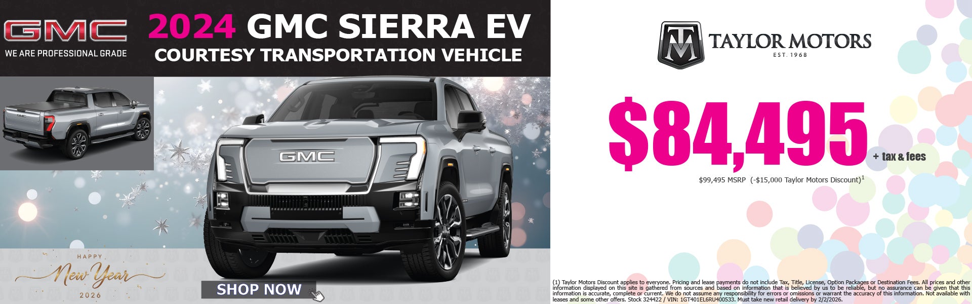2024 GMC Sierra EV