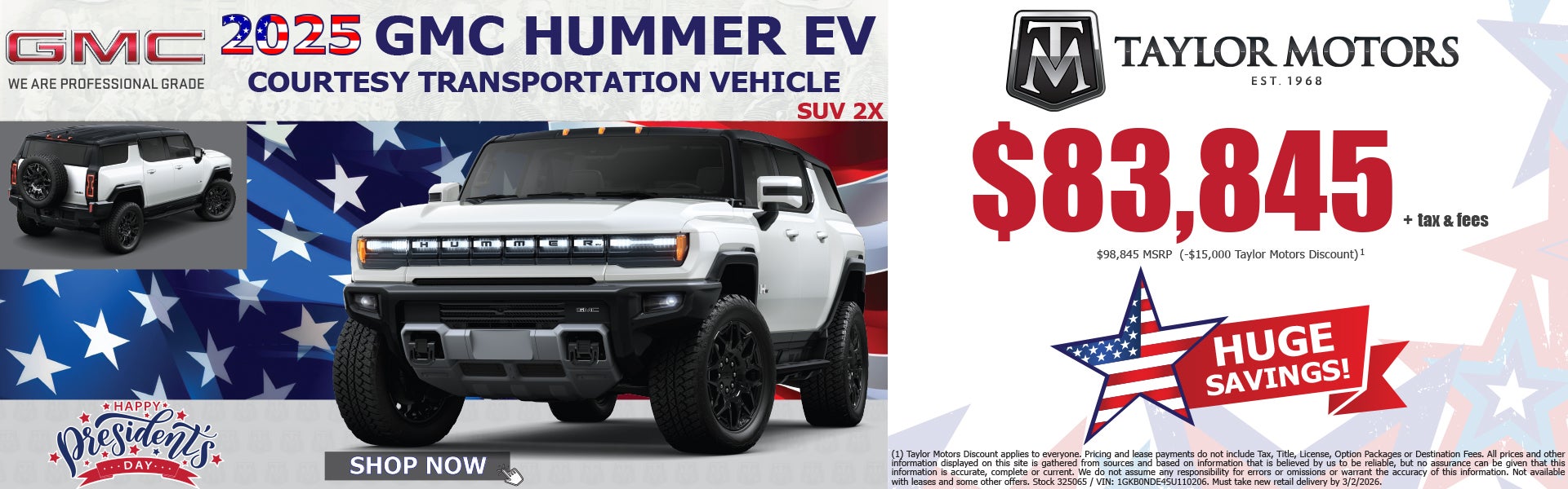 2025 GMC Hummer EV - SUV