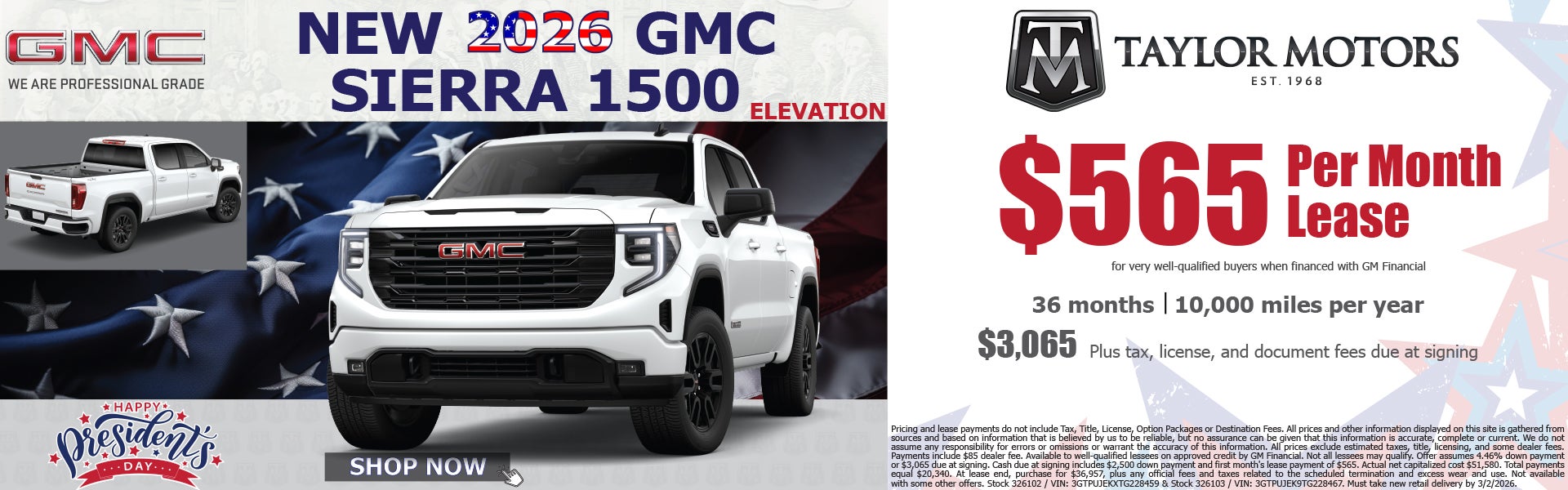 New 2026 GMC Sierra 1500